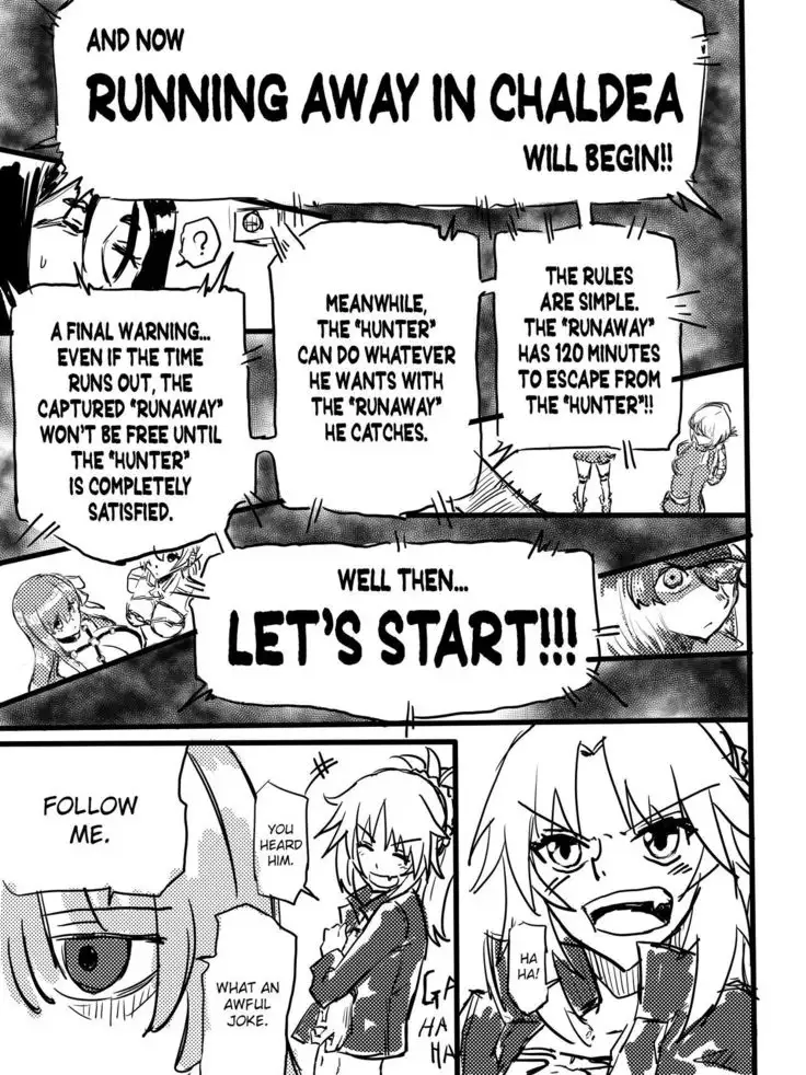 Tousouchuu in Chaldea | Running away in Chaldea