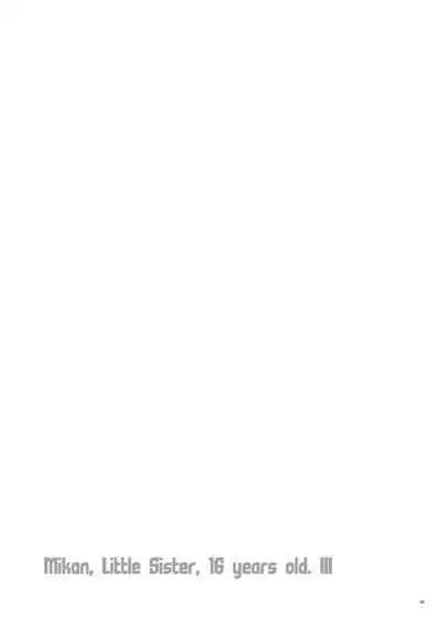 Mikan, Imouto, 16-sai. Soushuuhen