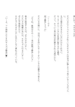 男の娘セーラー戦士W