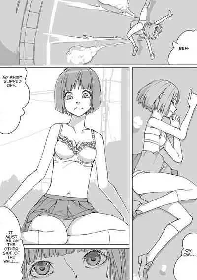 [Akimbo] Untitled Manga (Girl stuck in a hole) [English] [Touhou Tea]