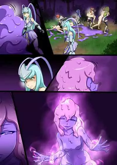 ウチの子がえっちな敵と戦って敗北する話 vsスライム編 正規ルート