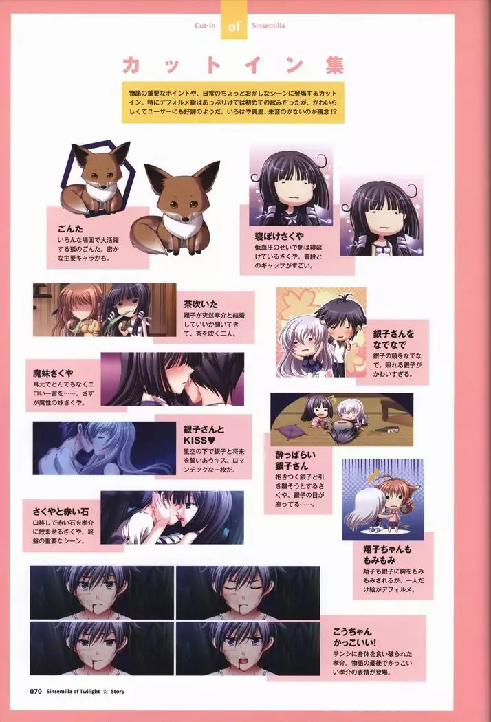 Tasogare no Sinsemilla Official Visual Fan book