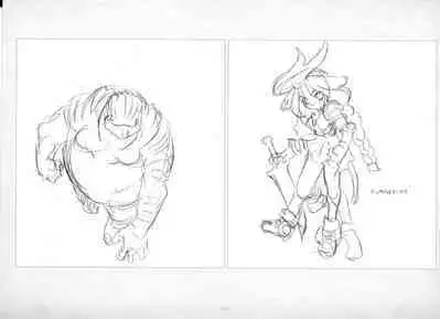 ALICESOFT ORION SCRIBBLES with CROQUIS ULTIMATE EDITION VOL.2 織音計画特別版 ラフ画集