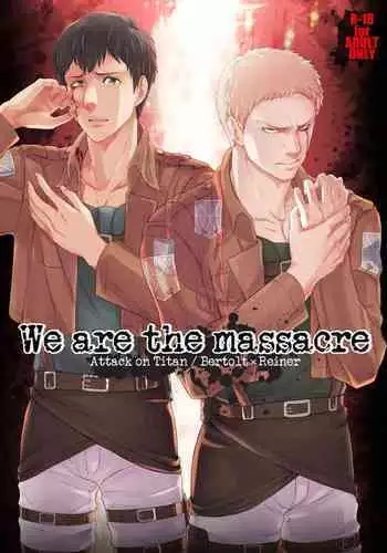 Reiner Braun x Bertolt Hoover are the ma ssa cre