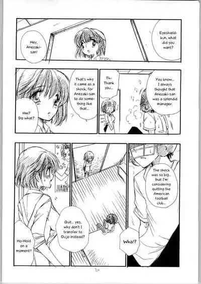 (C65) [TENKAICHI BABY'S (BENNY'S, Inomoto Rikako)] Mamori Nee-chan no H na Hon | A perverted book about Mamori-neechan (Eyeshield 21) [English] [EHCOVE]