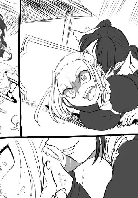 Turned into a Breast Fountain by a Beautiful Vampire