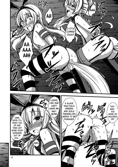 [Aiirosakura (Aikawa Ryou)] Kuubo Wo-Kyuu-chan no Shimakaze Yuri Dorei Choukyou~Senkan Re-Kyuu no Shucchou SM Choukyou Hen~|Standard Carrier Wo-Class Shimakaze's Yuri Slave Training ~Battleship Re-class Official SM Training~ (KanColle) (English) (Pangean)