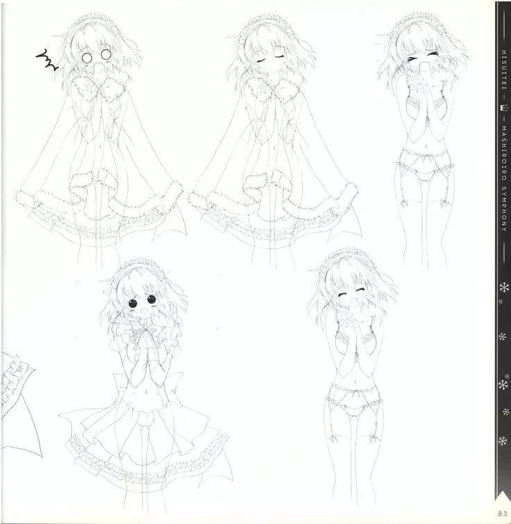 Mashiro-Iro Symphony illustration art book