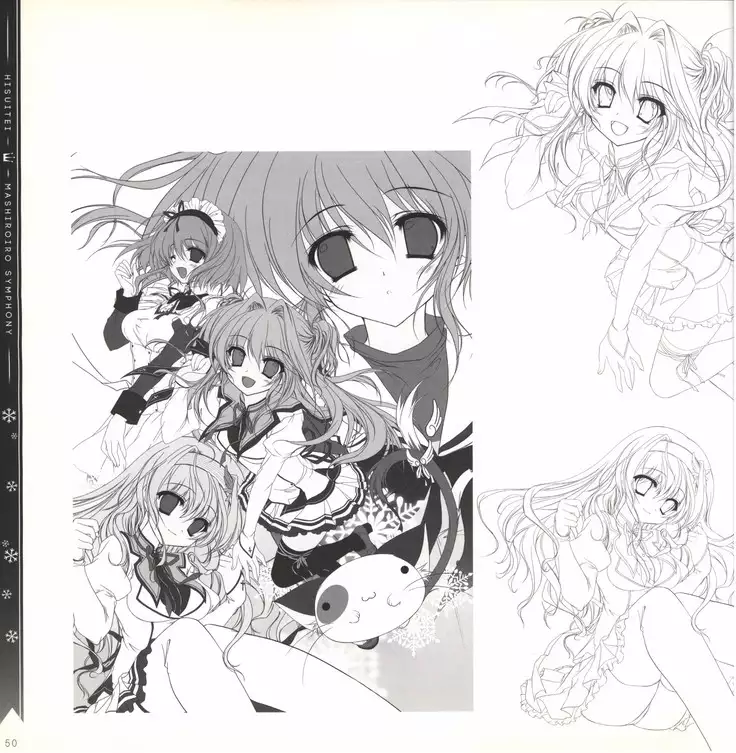 Mashiro-Iro Symphony illustration art book