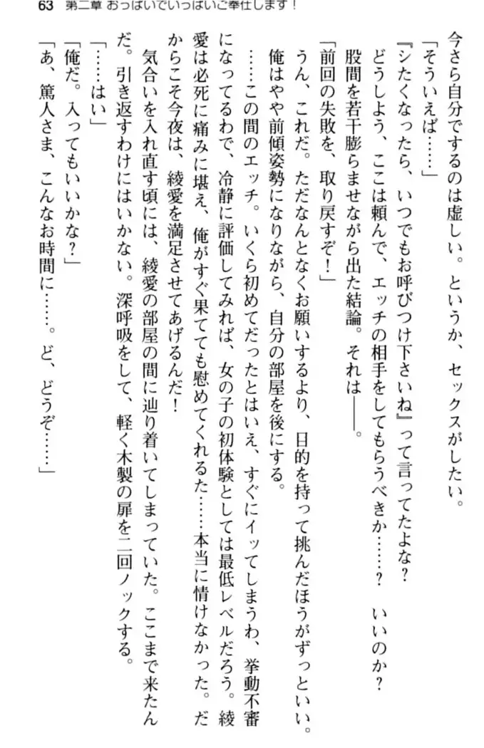 ご奉仕メイドは性処理上手