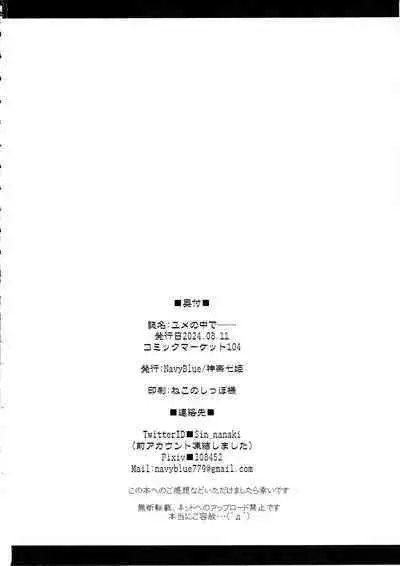 (C104) [Navy Blue (神楽七姫)] ユメの中で── (崩壊スターレイル)