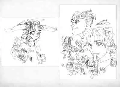 ALICESOFT ORION SCRIBBLES with CROQUIS ULTIMATE EDITION VOL.2 織音計画特別版 ラフ画集