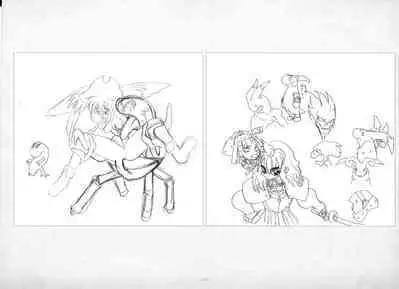 ALICESOFT ORION SCRIBBLES with CROQUIS ULTIMATE EDITION VOL.2 織音計画特別版 ラフ画集