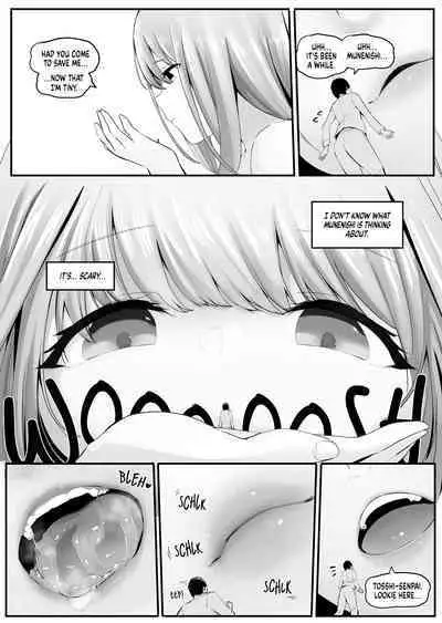 Kouhai no Ooki Oppai ni Shimawareru | Between big boobs