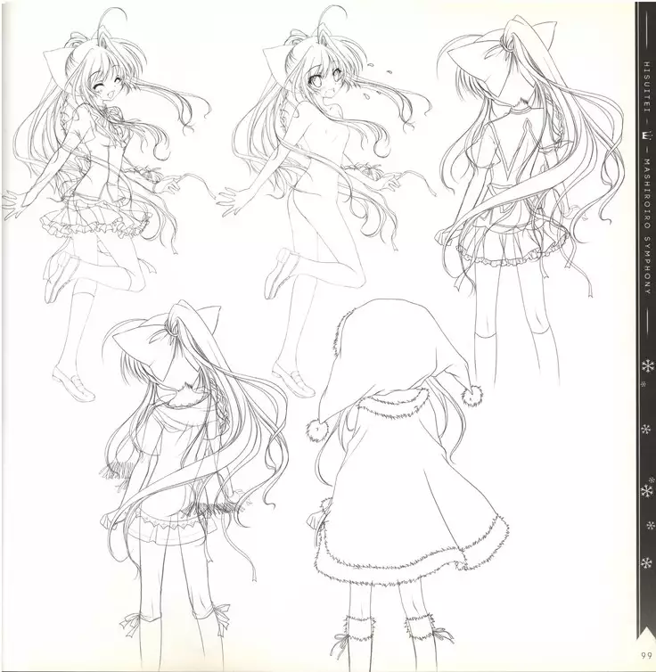 Mashiro-Iro Symphony illustration art book