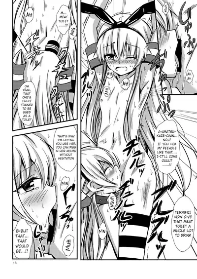 [Aiirosakura (Aikawa Ryou)] Kuubo Wo-Kyuu-chan no Shimakaze Yuri Dorei Choukyou~Senkan Re-Kyuu no Shucchou SM Choukyou Hen~|Standard Carrier Wo-Class Shimakaze's Yuri Slave Training ~Battleship Re-class Official SM Training~ (KanColle) (English) (Pangean)