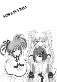 (Lyrical Heart) [Hikarito Mahou Koubou (M_pon)] Nano & Fe x Haya! (Mahou Shoujo Lyrical Nanoha) [English] [Payapaya]