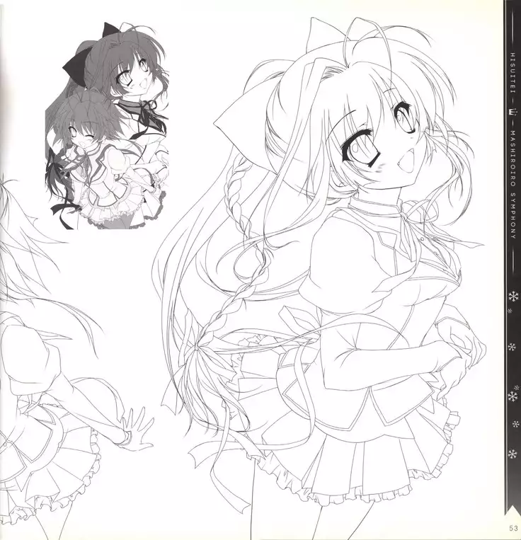 Mashiro-Iro Symphony illustration art book