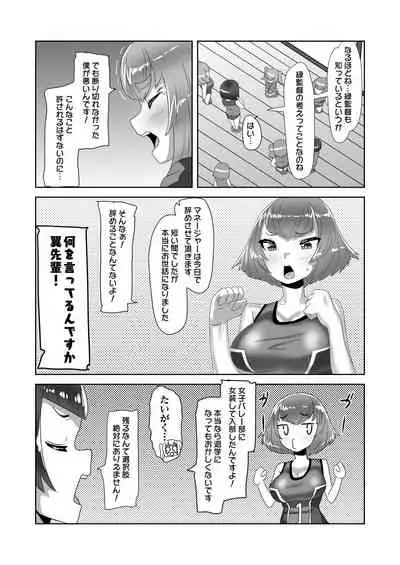 ふたなり女子バレー部の男の娘マネージャー～試験編1～