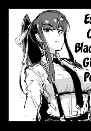 Kurokami Ponytail Tsurime JK Taimabu Rakugaki | Exorcism Club for Black Haired Girls with Ponytails