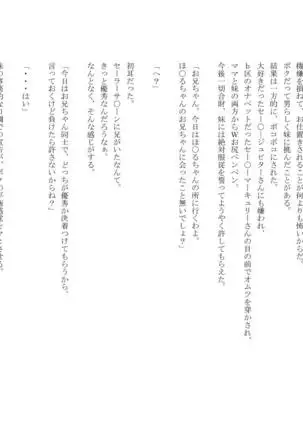 男の娘セーラー戦士W