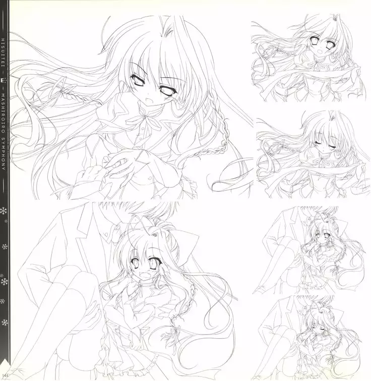 Mashiro-Iro Symphony illustration art book