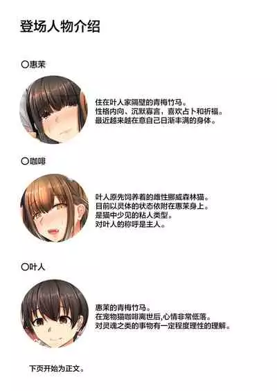 [Sebire] Omajinyai ~Muchimuchi Osananajimi to Moto Kaineko no Hanashi~ | 魔法喵咒~丰满的青梅竹马与饲养的猫的故事~ [Chinese] [四等两足牲口个人汉化]