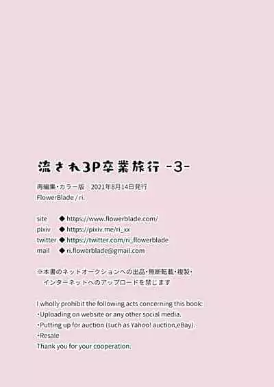 流され3P卒業旅行