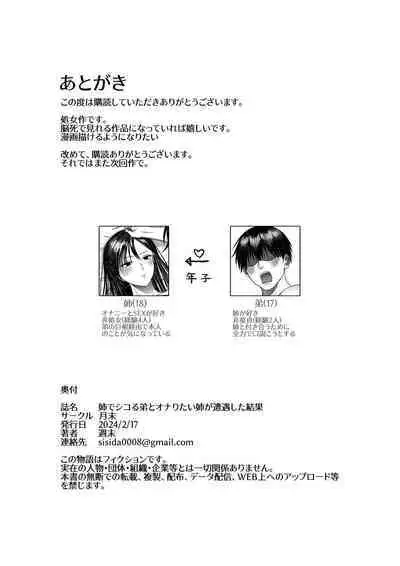 姉でシコる弟とオナりたい姉が遭遇した結果