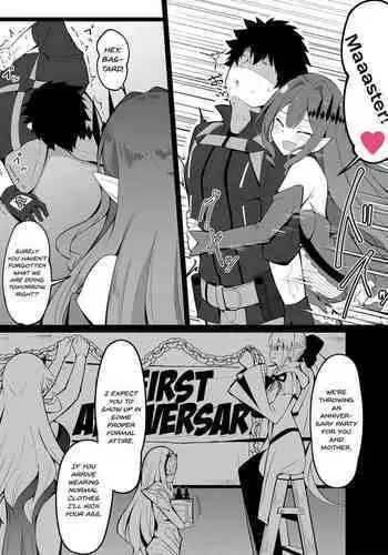 Master no Furete wa Ikenai Bubun o Ijitte shimau Baobhan Sith | Baobhan Sith meddles with her master's privacy