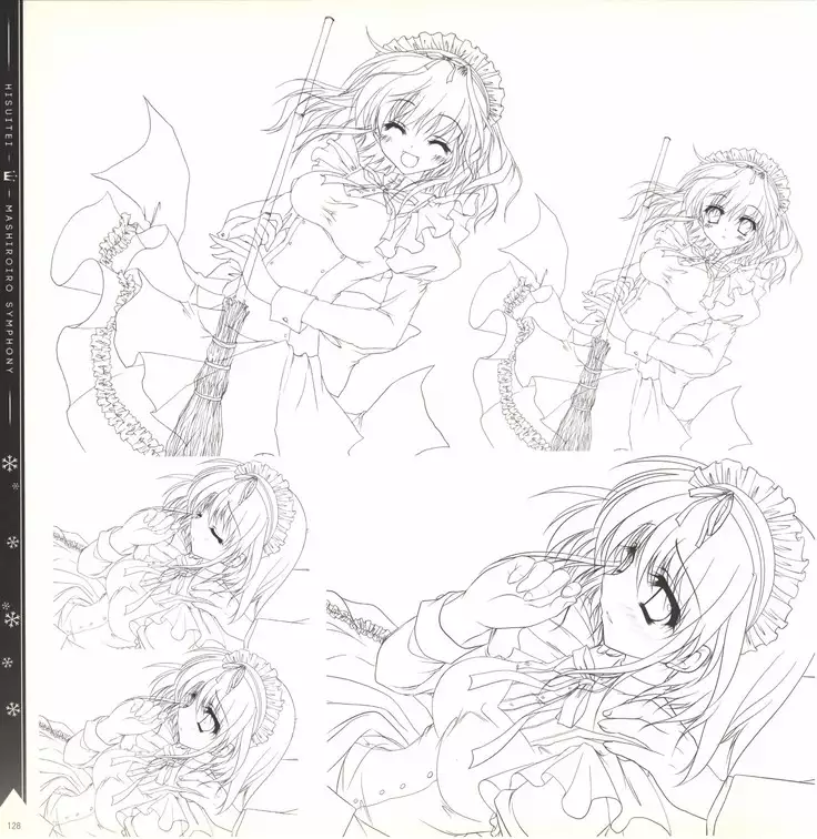 Mashiro-Iro Symphony illustration art book