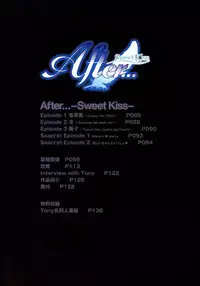 [T2 ART WORKS (Tony)]After…／After…-Sweet Kiss-二作品原画集(original artbook)