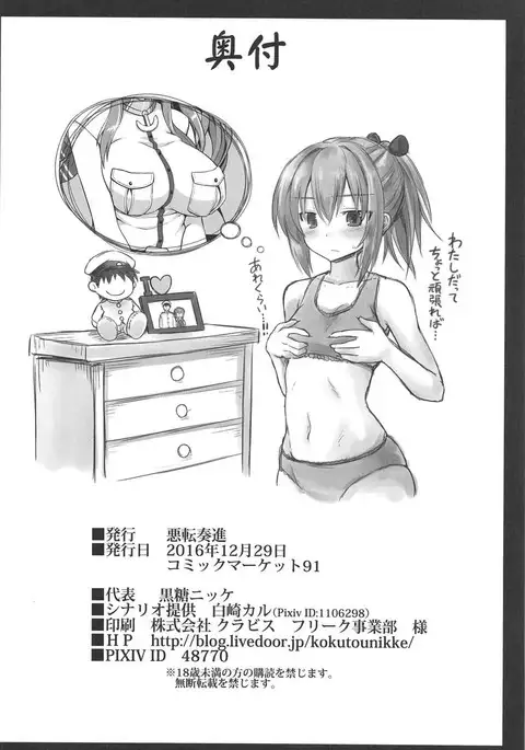 Kanmusu Chakunin Saratoga Shokushu Kisei Report