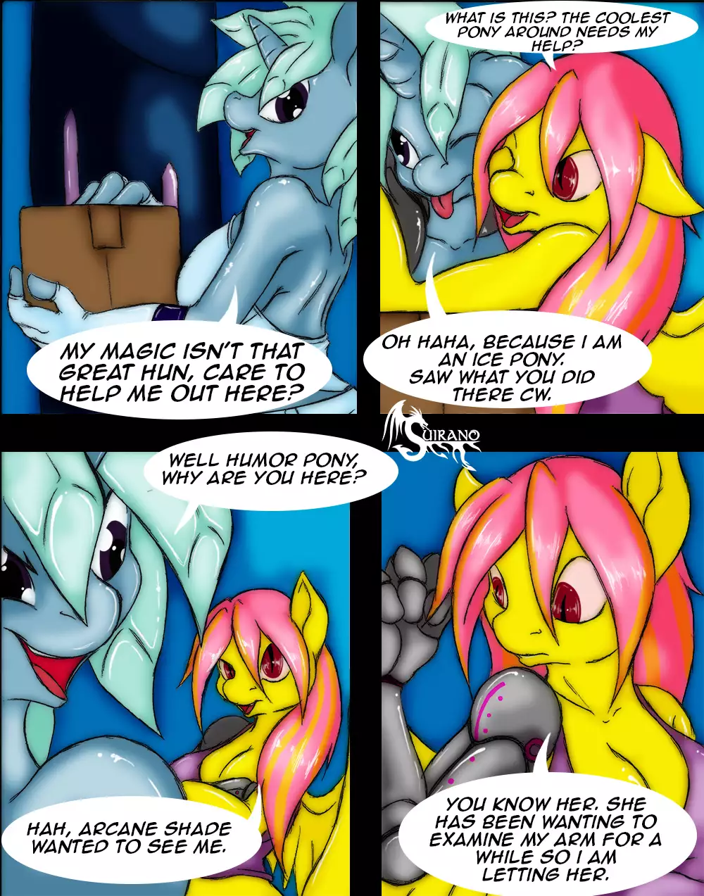 Suirano Artist/MLP ANTHRO/ Spanish and Inglish.