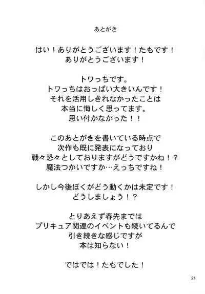 [Namayatsuhashi (Tamo)] Nama Towacchi (Go! Princess PreCure) [Digital]