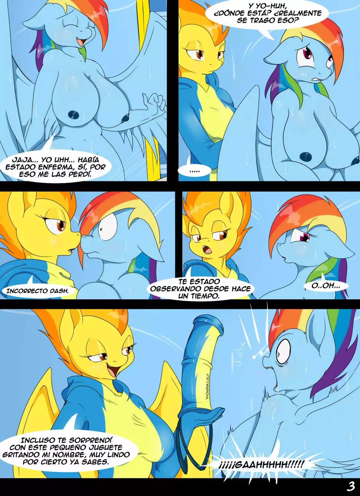 Suirano Artist/MLP ANTHRO/ Spanish and Inglish.