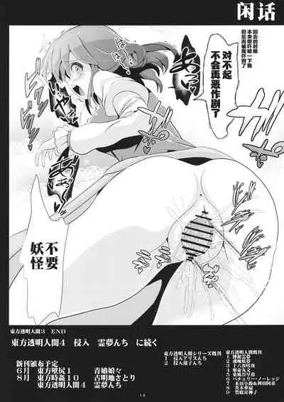 Touhou Toumei Ningen 3 Myouren Temple