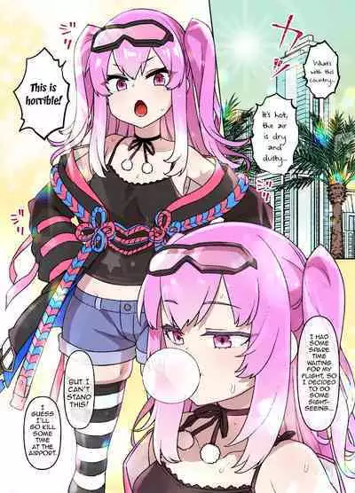 Sabaku no Kuni de Harem no Mesu Dorei ni Ochiru Onnanoko | A girl who degrades into a harem's female slave in a desert country