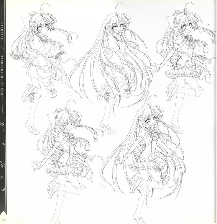 Mashiro-Iro Symphony illustration art book