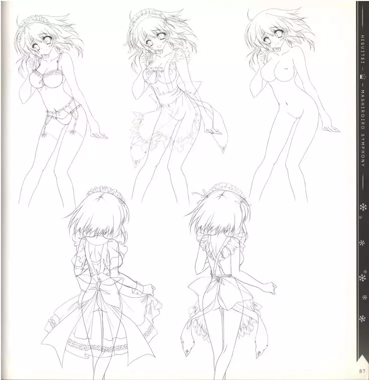 Mashiro-Iro Symphony illustration art book