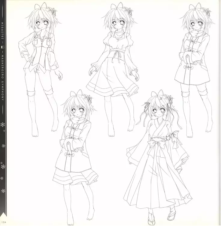 Mashiro-Iro Symphony illustration art book