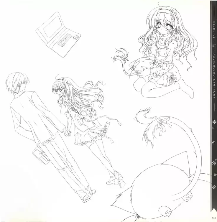 Mashiro-Iro Symphony illustration art book