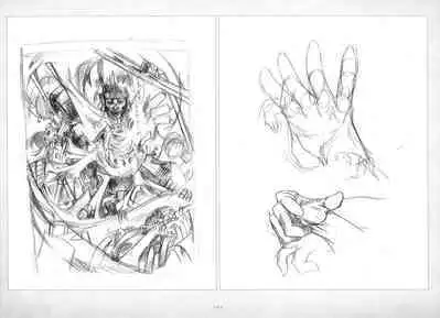 ALICESOFT ORION SCRIBBLES with CROQUIS ULTIMATE EDITION VOL.2 織音計画特別版 ラフ画集