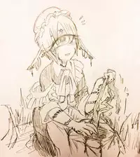 [悪癖 (バラキー)] 未開の地で拾った謎言語単眼ちゃんをメイドとして雇っていちゃらぶする本 [中国翻訳] [DL版]