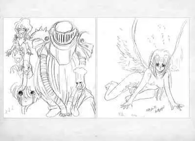 ALICESOFT ORION SCRIBBLES with CROQUIS ULTIMATE EDITION VOL.1 織音計画特別版 ラフ画集