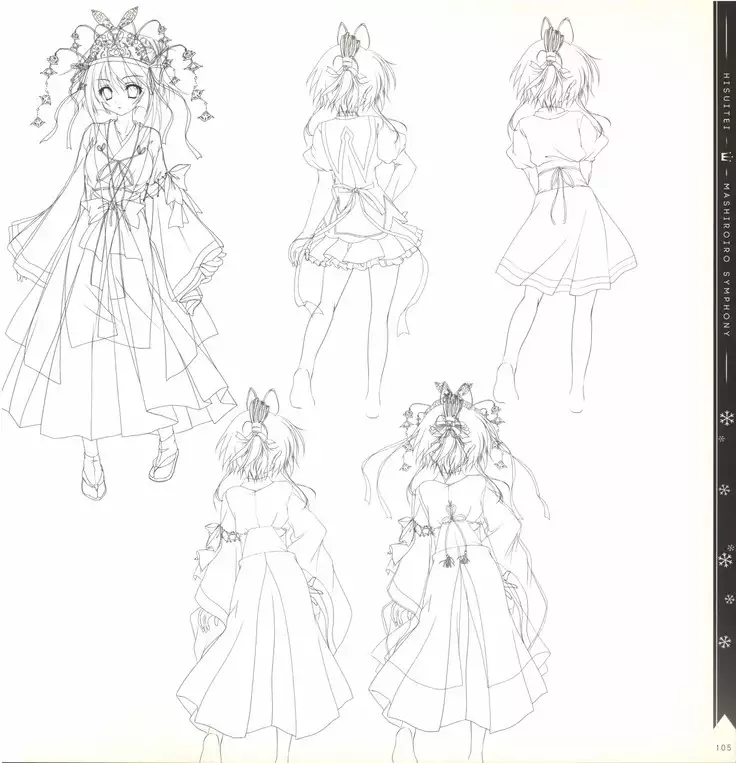 Mashiro-Iro Symphony illustration art book