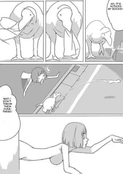 [Akimbo] Untitled Manga (Girl stuck in a hole) [English] [Touhou Tea]