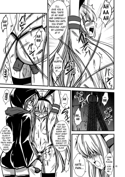 [Aiirosakura (Aikawa Ryou)] Kuubo Wo-Kyuu-chan no Shimakaze Yuri Dorei Choukyou~Senkan Re-Kyuu no Shucchou SM Choukyou Hen~|Standard Carrier Wo-Class Shimakaze's Yuri Slave Training ~Battleship Re-class Official SM Training~ (KanColle) (English) (Pangean)
